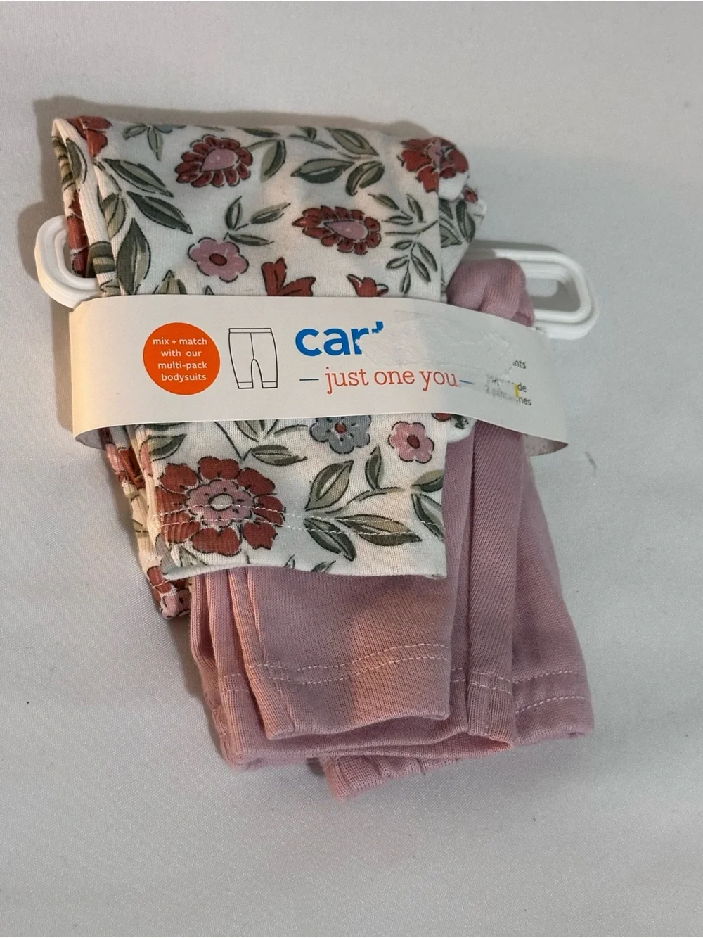 Carter's Just One You Baby Girls' 2-Pack Floral Pants Set